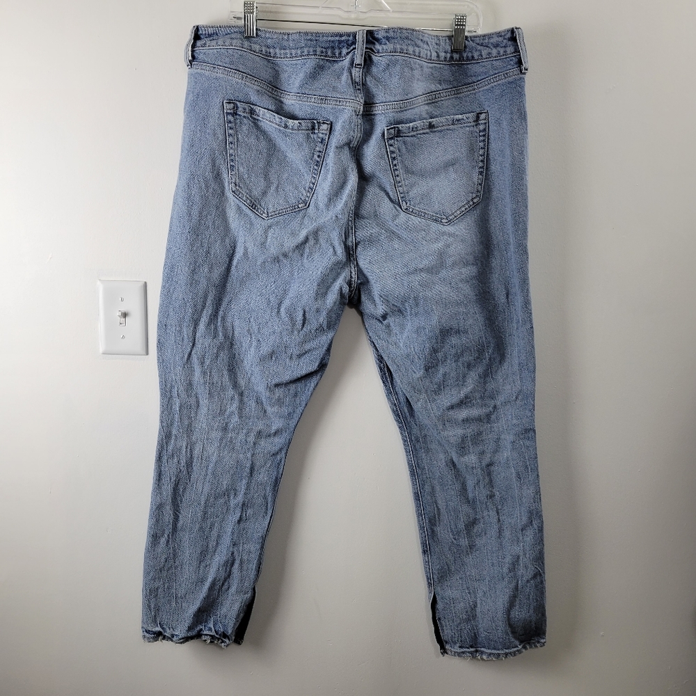 Torrid High-Rise Straight Slit Jeans - Picture 3 of 10